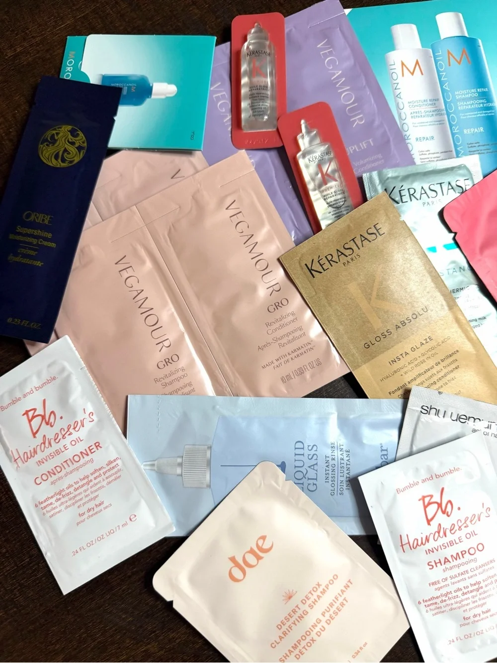 20 Piece- Assorted Hair Care Sample Bundle-